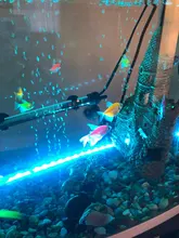 LED Aquarium Submersible-Lamp Bar-Light Controller Fish-Tank Waterproof 5050 RGB Eu/Us-Plug