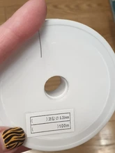 HGKLBB alambre de acero inoxidable 0,3 ~ 1,0mm Cordón de cuerda de hilo de pesca Cadena de pulseras y collares DIY joyería resultados