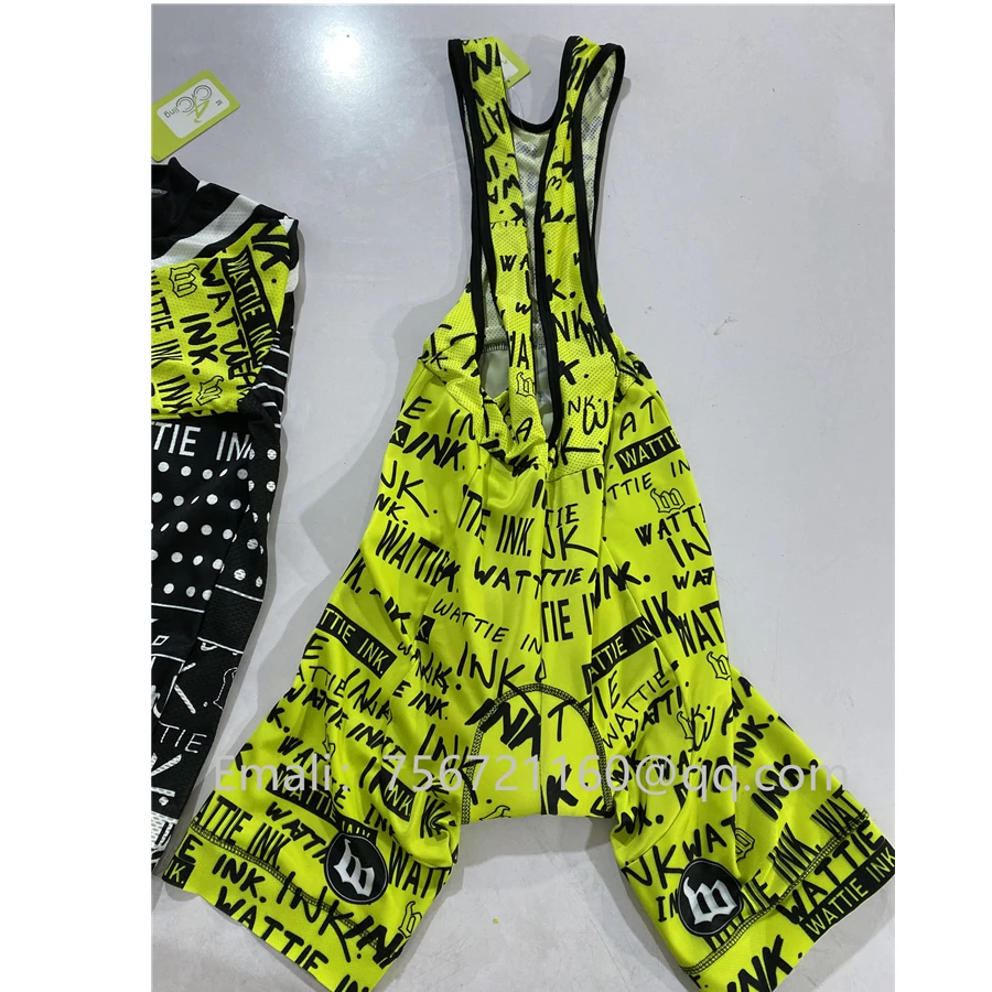 WATTIE INK летняя одежда для велоспорта на открытом воздухе Мужская футболка с коротким рукавом для велосипеда MTB Джерси комплект roupa ciclismo uniforme bib shorts
