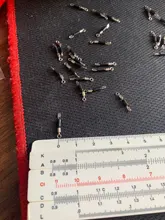 Lote de 30 unids/lote de anillos giratorios sólidos, Conector de pesca, ganchos de pesca para barco oceánico, Conector de enlace rápido
