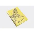 

ASKENT стильная обложка для паспорта 100% натуральная с изящным принтом кожа O 14 -11 NK-YW желтый цвет