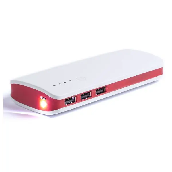 Внешний аккумулятор с тройным USB 10000 mAh 145779