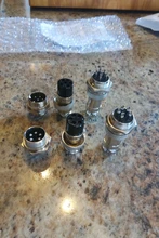 GX16-conector Circular macho y hembra, 2/3/4/5/6/7/8/9 Pines, 16mm, L70-78, conector Circular, Panel de cable, 1 Juego, Envío Gratis