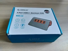 Splitter Power-Adapter Gen2-Hub ORICO USB3.1 Aluminum Super-Speed Samsung 10gbps 