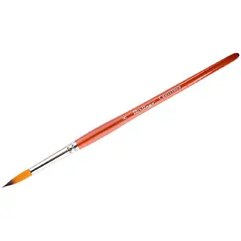 

Synthetic round brush Berlingo, short handle No. 8