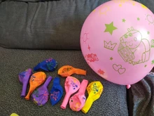 Globos de látex de colores para niños y niñas, decoración de fiesta de dibujos animados de Peppa Pig, George, regalo de cumpleaños