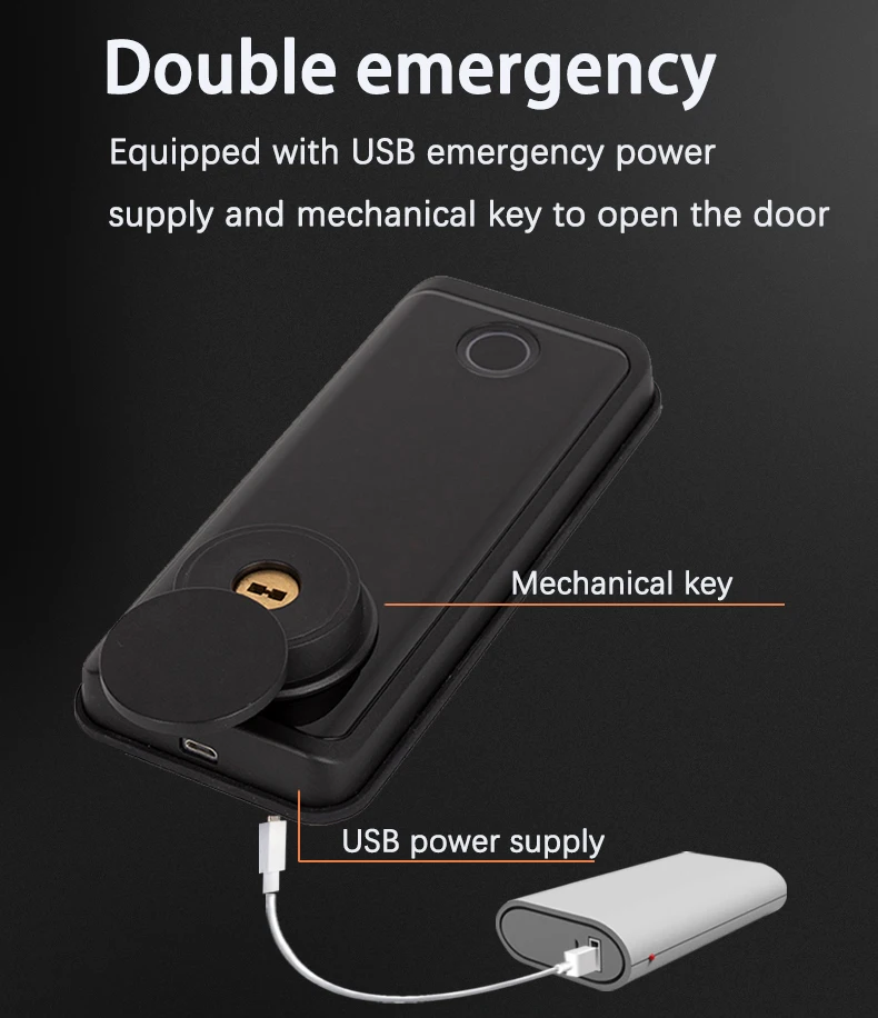 Bluetooth Tuya APP Smart Remote Control Fingerprint Biometric Password Code Deadbolt Automatic Latch Lock Smart Lock lockly smart lock