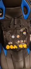 Kawaii Backpack Ita-Bags Clear-Pocket Large-Capacity Women Shoulder Girls DIY for Transparent