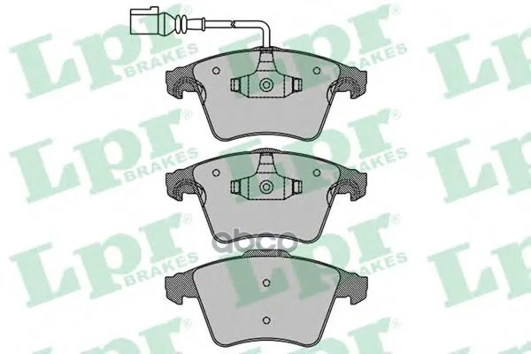 Колодки Тормозные Volkswagen T5/Multivan 03 R16 Передние Lpr 05p1205 Lpr арт. 05P1205