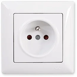 

PnpnElectrıc Gns Visage Ambiance Child Protection UPS Socket White 16A 220V AC Socket with Pin Earth with Child Protection