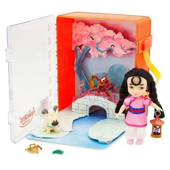 

Game set with doll Disney Mulan mini Аниматорз