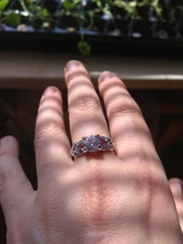 Vienkim 1PC cristal popular plateado mujeres de anillos de compromiso de circón cúbico elegante blanco rosa de oro anillo tamaño 6 7 8 9