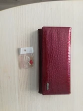 Billeteras de piel auténtica para mujer, cartera larga con doble cremallera, bolso de mano tipo monedero, monedero, VK-AE501