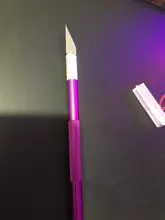 Uds Metal antideslizante cuchillas de corte de papel artístico cuchillo escultura grabado de cuchilla de papelería suministros