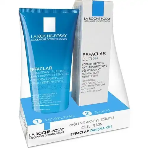 La Roche _ Posay Effaclar DUO 15 ml and Effaclar gel 50 ml Care Kit for  Acne Prone Skin| | - AliExpress