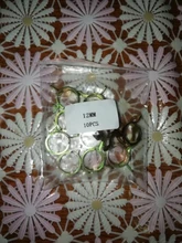 Abrazadera para tubo de vacío de combustible, banda de resorte de 6-15mm, abrazadera para tubo de silicona, abrazaderas chapadas en Zinc de acero, 10 Uds., nueva