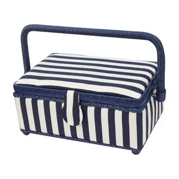 

612269 needlework basket 'blue band' 24*16*11 cm Prym