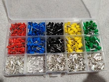 Terminal-Suit Cable-Wire-Connector Electrical-Tube-Terminals Crimping-Sleeve Pre-Insulated