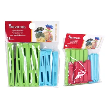 

Bag Closing Clips Privilege (15 pcs)