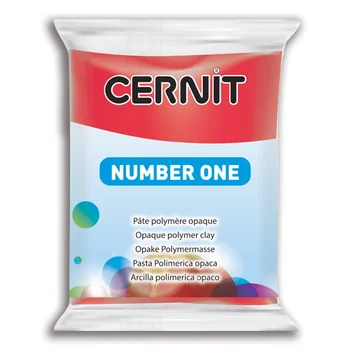 

Ce0900056 plastic polymer baked 'cernit No. 1 '56-62 gr. (400 Red)
