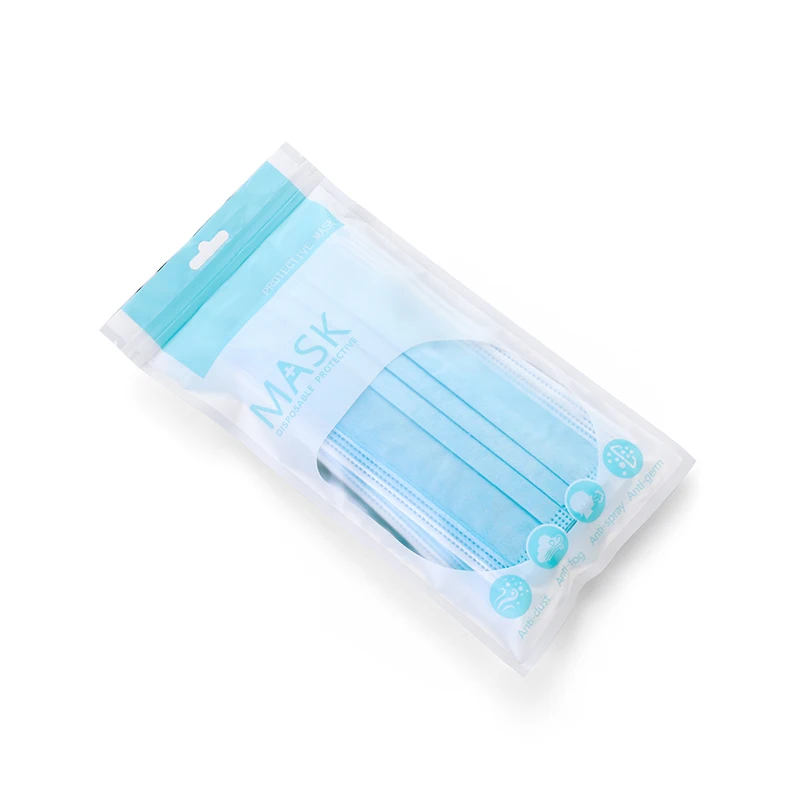 

Disposable Mask 3-Layer Protective Face Masks Dustproof Breathable Earloop Mouth Mask Comfortable Skin-friendly