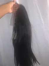 13x4 recto peluca con malla Frontal pelucas de cabello humano para las mujeres de cabello humano 30 pulgadas Full Hd transparente peluca Frontal de encaje brasileño Bob peluca