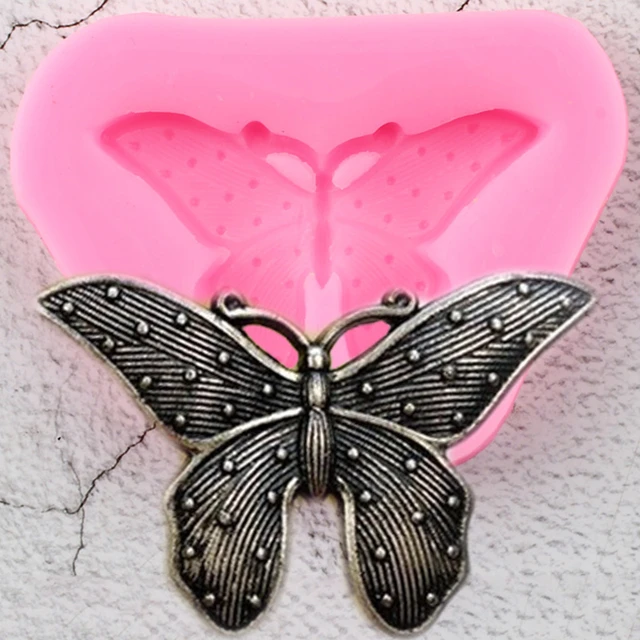 New Animal Butterfly Chocolate Mousse Cake Making Tool Large Butterfly Home  Decor Aromatherapy Candle Silicone Mold - AliExpress