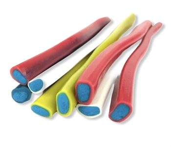 

Marmalade sticks giant multicolored with blue filling Jake 100 gr.