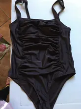 Bañador de una pieza de talla grande para mujer, traje de baño adelgazante rojo, Sexy, clásico, Momokini, traje de baño de playa de verano