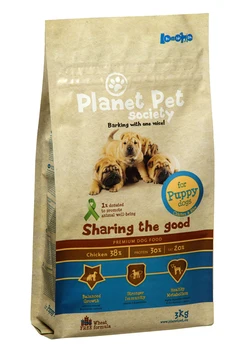 

Planet Pet Chicken & Rice for puppies for puppies chicken/Rice-3 kg x PCs