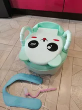 Orinal de plástico suave para bebé, orinal infantil de entrenamiento, asiento de entrenamiento, silla de inodoro