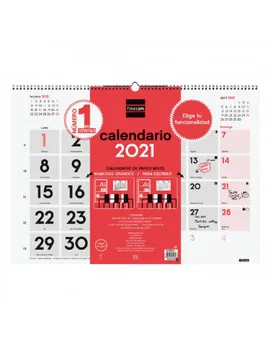 

Annual calendar mixed wall calendar XL 2021 +