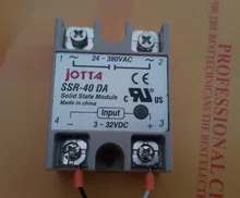 Solid-State-Relay Cover Single-Phase Control White-Shell 10DA 40DA SSR 25DA DC Plastic