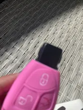 DWCX-funda de silicona de 3 botones para mercedes-benz, funda protectora de llave a distancia, compatible con CL55, CL600, CL65, C230, C240, C280, C320