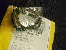 Lingxiang-pulsera con cuentas de ojo de tigre verde para mujer, 6/8/10/12mm, pulsera de piedra Natural a la moda, joyería de la suerte para hombre