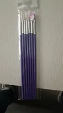 ROSALIND uña arte cepillos para Gel polaco 7 unids/set UV salpicando pintura pluma de dibujo Tip de uñas belleza accesorios de manicura de uñas