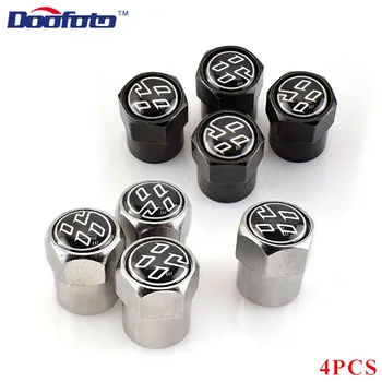 

Doofoto 4x Car Valve Caps For Toyota 86 Corolla CHR RAV4 Avensis T25 Auris Camry Accessories Wheel Tyre Tire Stem Cover Styling