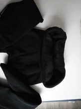 Invierno cálido de talla grande Leggins Color sólido terciopelo de las mujeres mallas de cintura alta elástico negro dropshipping. Exclusivo.