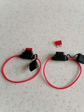 Fuse-Holders Power-Socket Inline Waterproof Blade-Type Small with 10A Auto-Car-Replacement