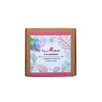 

Fat soap salt with essential oil ylang-ylang