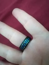 FDLK-Anillo de madera con incrustaciones de flecha y concha para hombre, joyería de lujo, 8mm, 24 estilos