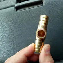 Coupler-Adapter Joint Pipe-Fitting Barbed-Connector Copper Splicer Brass Air-Water-Oil