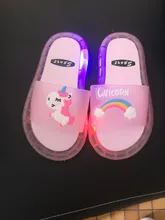 Zapatillas LED para niños y niñas, sandalias de baño para bebés, zapatos ligeros, 2020