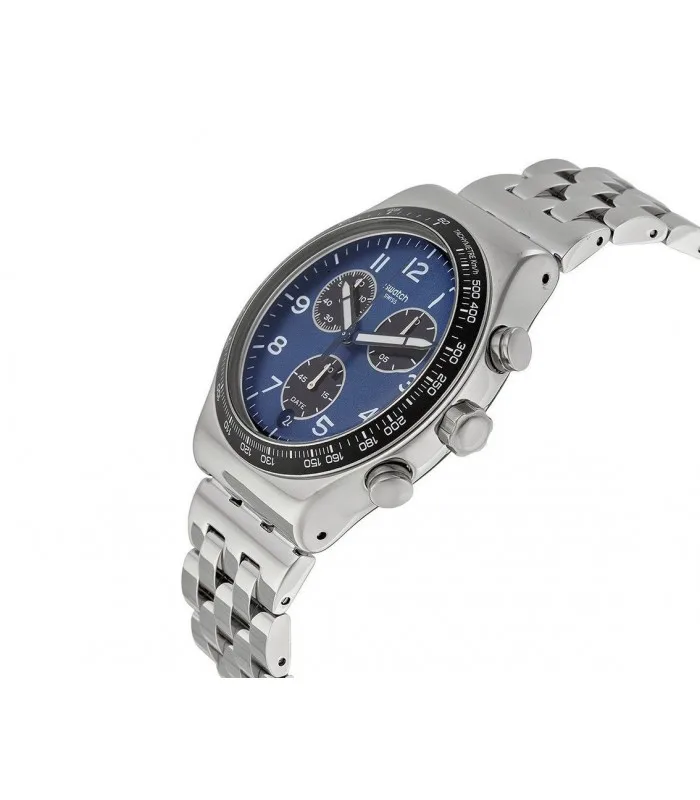 Часы Swatch NEW IRONY CHRONO BOXENGASSE 43 мм YVS423G