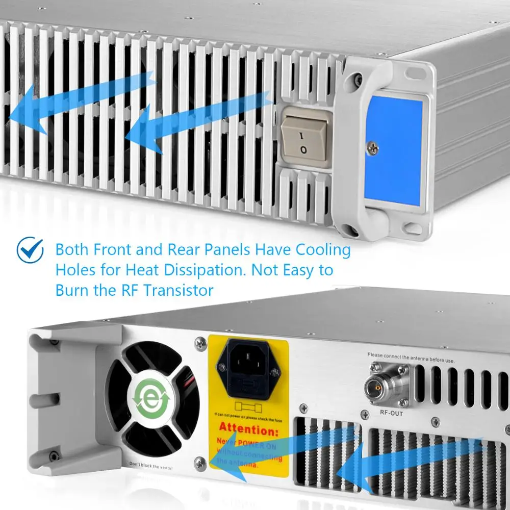 FMUSER FSN 1000W 1000 Вт 1 кВт FM трансмиттер радио вещание и фотоантенна для