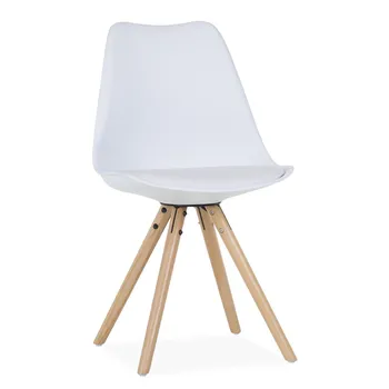 

Chair TOW 4P (HT), wood, white, white cushion