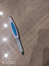 Pulidor de uñas multifuncional de acero inoxidable, barra de pulido lateral doble, para manicura, exfoliante de pedicura, decoración de cutículas