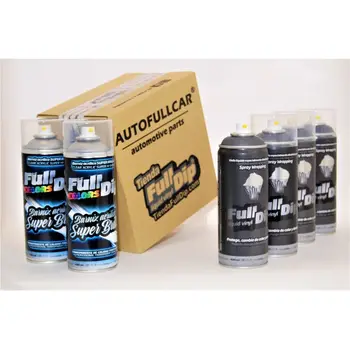 

PACK 6 SPRAYS FULL DIP ANTHRACITE METALLIC extra BRIGHT