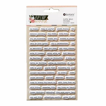 

CRZCrafter Puffy Motif Stickers Embellishments Self Adhesive DIY Crafts For Scrapbooking Cardmaking Journal Decorations