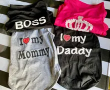 Estampado bonito verano mascotas camiseta perro ropa chaleco para gatos mascota camiseta T Shirt de algodón perro trajes de vestir ropa de perro para perros pequeños